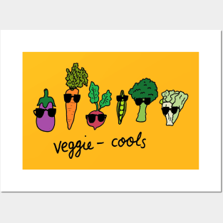 Veggie-cools Posters and Art